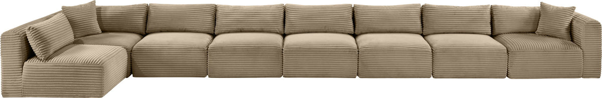 Shaggy - Fabric 8 Piece Modular Sectional