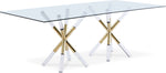Mercury - Dining Table - Silver