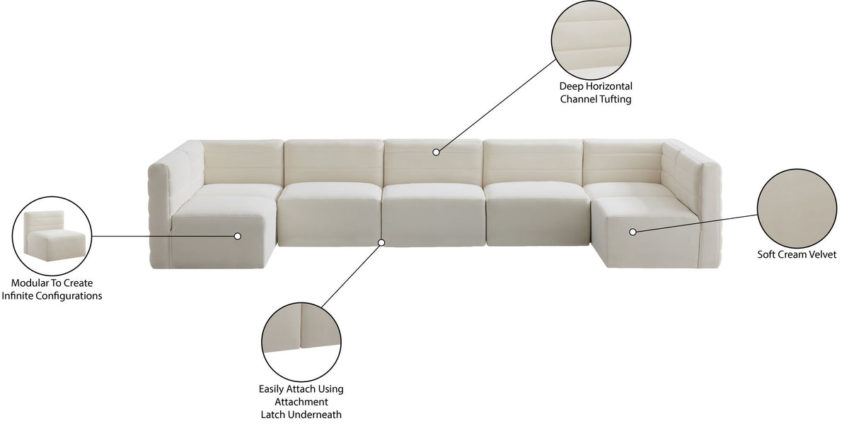 Quincy - 7 Piece Modular Sectional