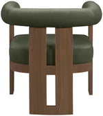 Arienzo - Performance Fabric Upholstered Accent Chair - Walnut Base