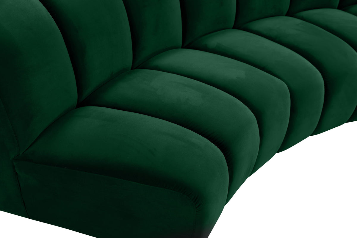 Infinity - 4 Piece Velvet Modular Sectional