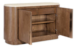 Eleana - Server - Medium Wood / Beige