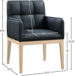 Adrian - Dining Arm Chair (Set of 2) - Light Brown Legs