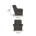 Bernard - Power Recliner With Power Headrest & Lumbar