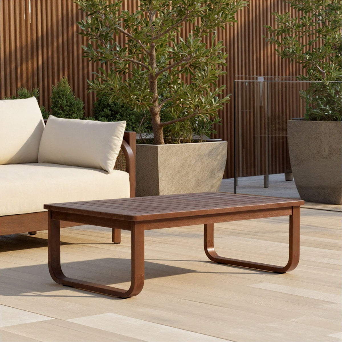 Wavefront - Rectangular Outdoor Coffee Table