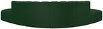 Arc - Boucle Fabric 6 Piece Corner Modular Sofa