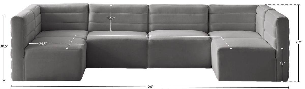 Quincy - 6 Piece Modular Sectional