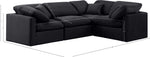 Indulge - Velvet 4 Piece Modular Corner Sectional
