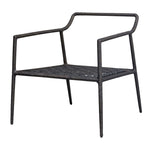 Thayer - Outdoor Upholstered Lounge Chair - Bronze / White