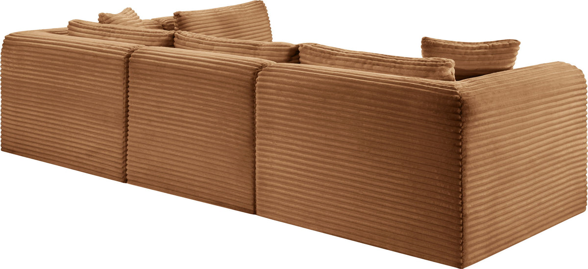 Shaggy - Fabric 4 Piece Modular Sectional