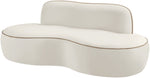 Swerve - Velvet 77" Upholstered Loveseat