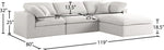 Serene - 4 Piece Modular Sectional