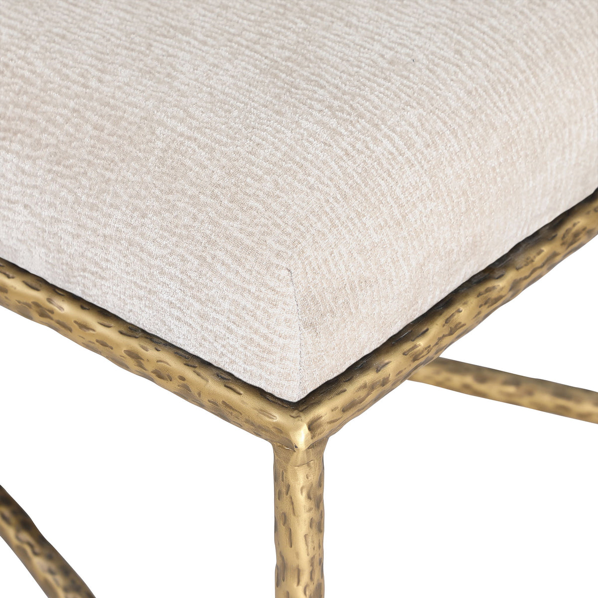 Valley - Bench With Gold Frame