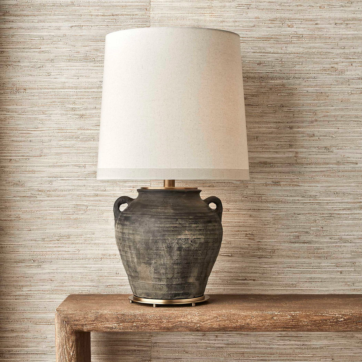 Potters - Table Lamp - Dark Gray