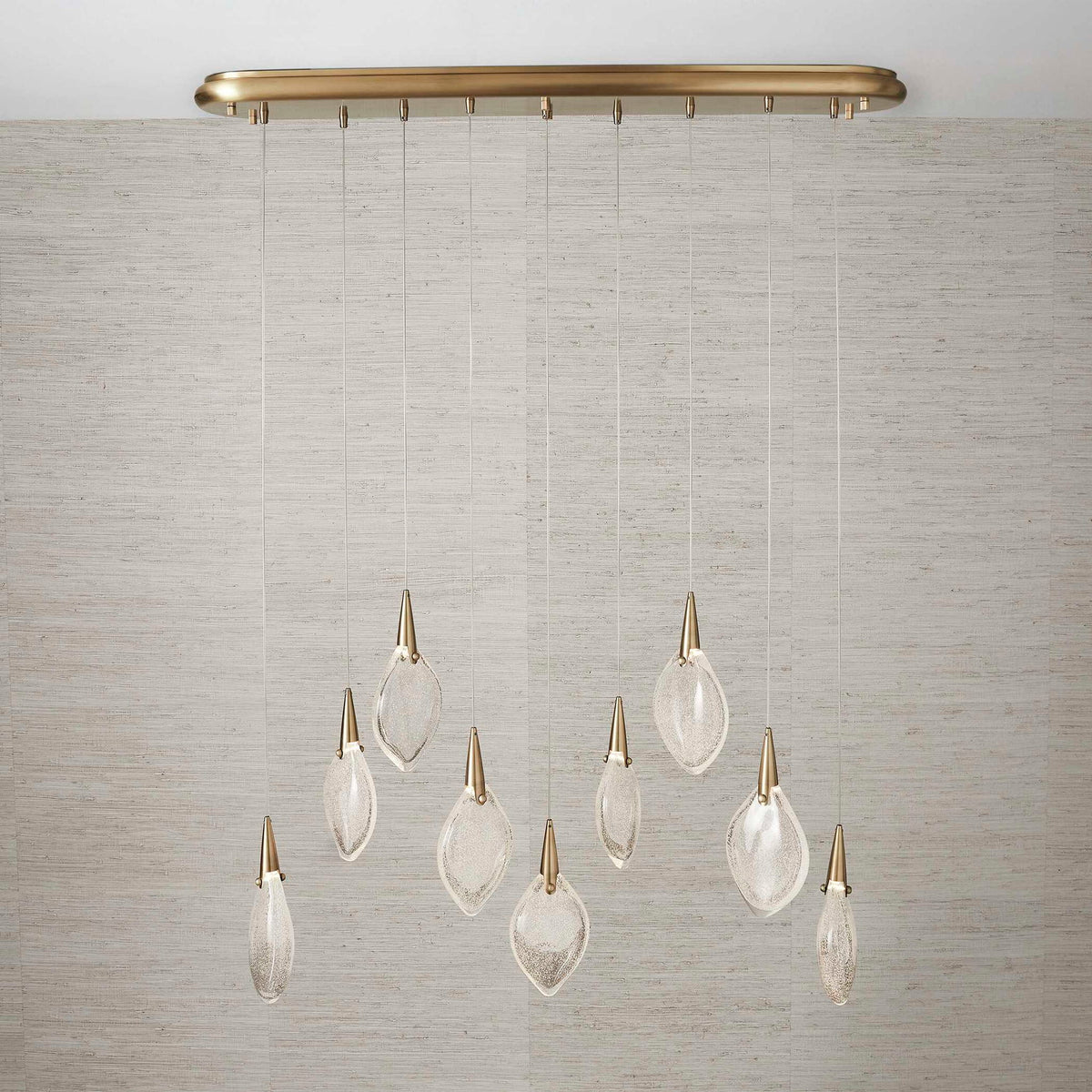 Deluge - Pendant - Bright Brass