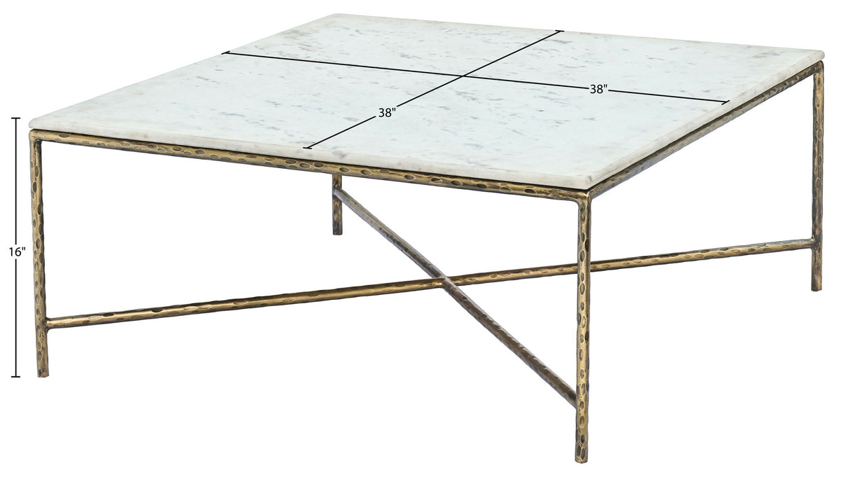 Valen - Marble And Iron Table