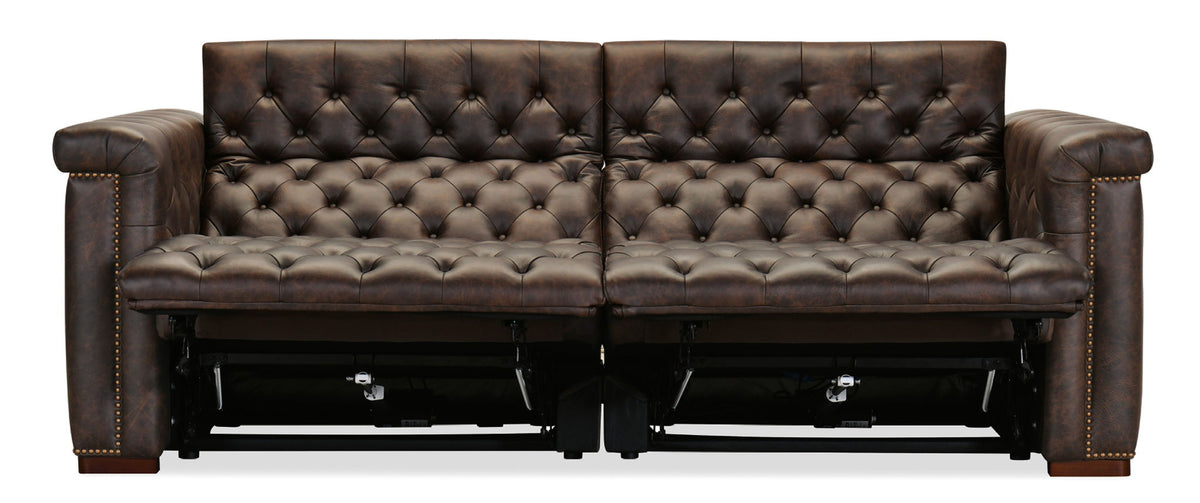 MS - Savion Deux Sofa With Power Recliners And Power Headrests
