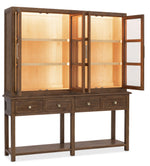 Driftwood - Display Sideboard - Worn Saddle