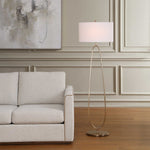 Tordin - Geometric Floor Lamp - Brass / Gold