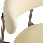 Lupita - Counter Stool With Brushed Gold Frame (Set of 2)