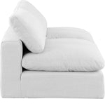 Comfy - Linen Modular Armless Sofa 2 Seats