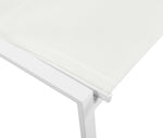 Nizuc - Outdoor Patio Dining Chair With White Frame (Set of 2)
