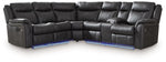 Sultan Meadow - 2-Piece Reclining Sectional - Carbon