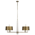 Double Shot - Pendant - Light Antique Brass