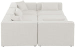 Cube - Linen 6 Piece Modular Sectional
