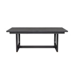 Waterfall - Rectangular Dining Table - Deep Ebony