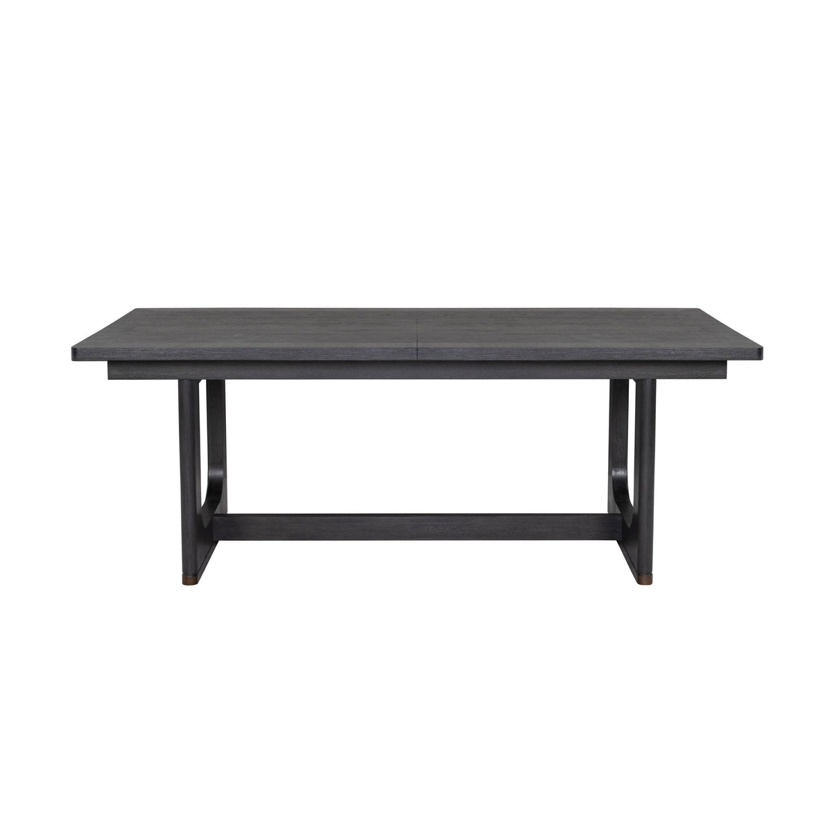 Waterfall - Rectangular Dining Table - Deep Ebony