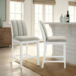 Nolan - 30" Bar Height Rubberwood Barstool