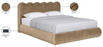Tempo - Velvet Upholstered Bed
