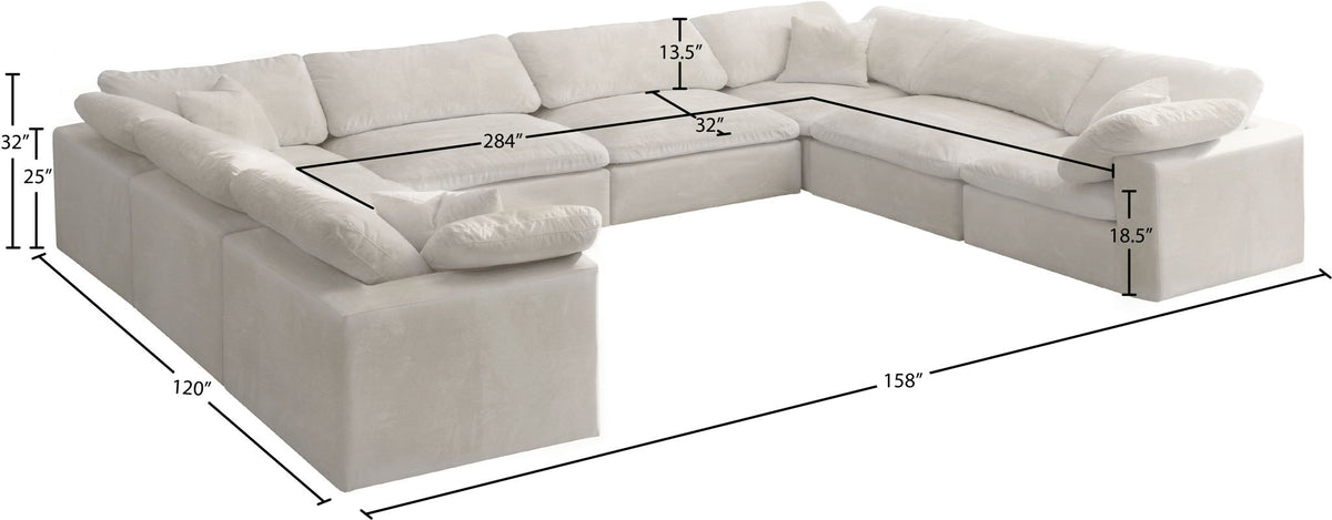 Cozy - 8 Piece Modular Sectional