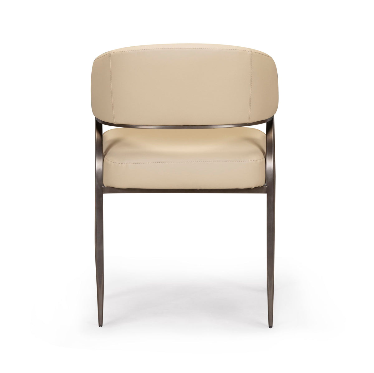 Tatum - Performance Vegan Leather Dining Chair - Taupe