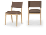 Avon - Vegan Leather Dining Side Chair (Set of 2)