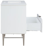 Modernist - Bathroom Vanity With Chrome Legs