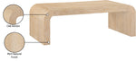 Toulon - Oak Veneer Coffee Table