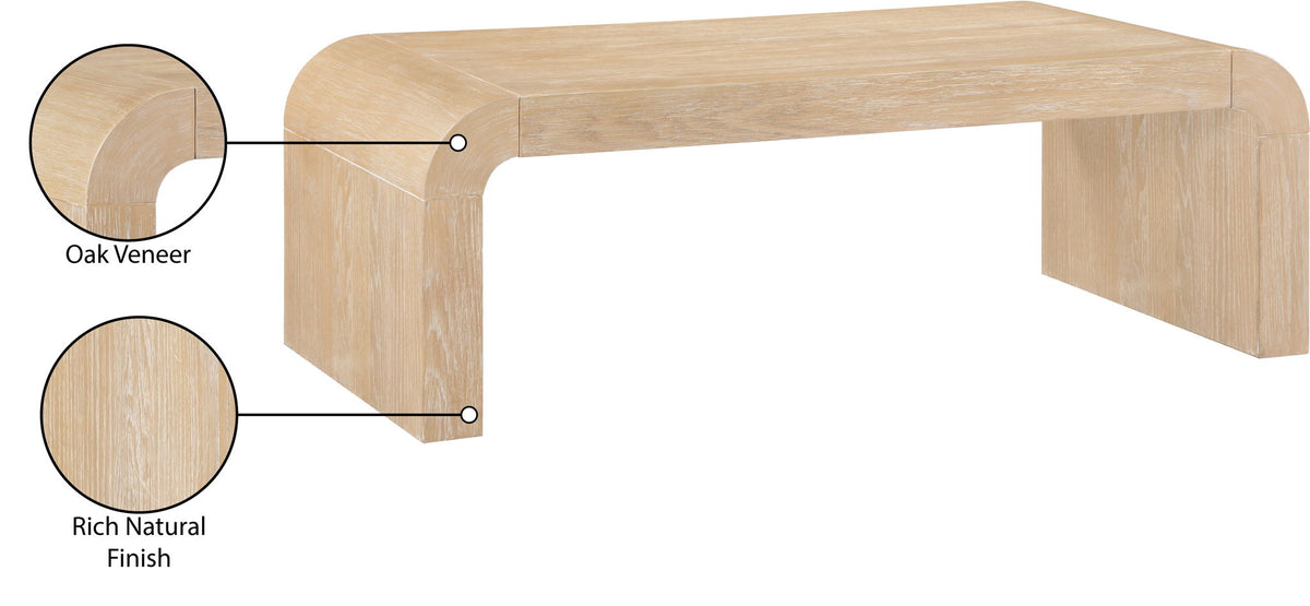 Toulon - Oak Veneer Coffee Table