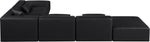 Cube - 6 Piece Modular Corner Armless Sectional