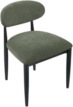 Riccio - Fabric Dining Side Chair (Set of 2) - Black Frame