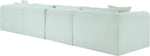 Shaggy - 5 Piece Modular Sectional With Ottoman