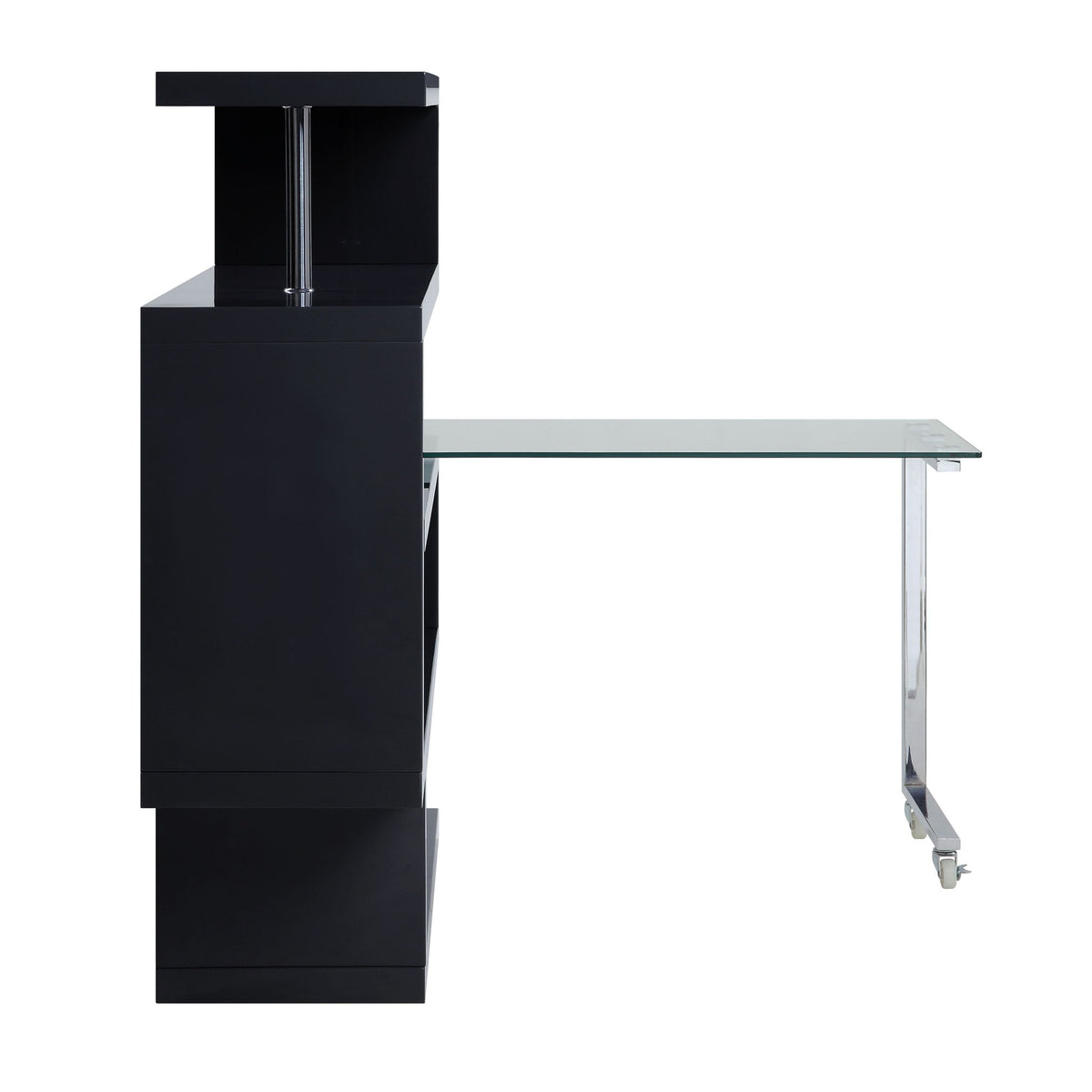 Buck II - Writing Desk With Bookshelf