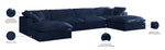 Cozy - 6 Piece Modular Double Chaise Sectional