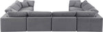 Comfy - 8 Piece Velvet Modular Sectional