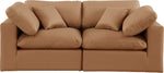 Comfy - Faux Leather Modular Sofa 2 Seats