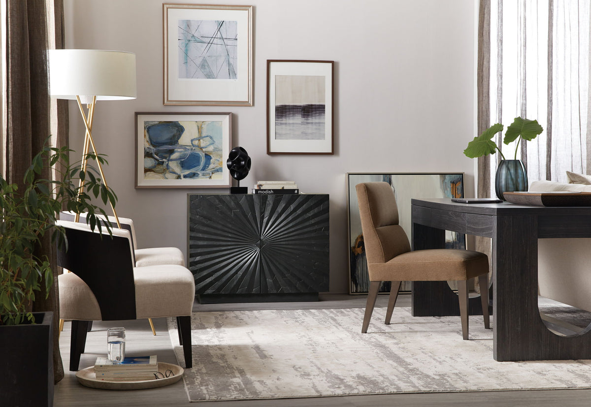 Commerce And Market - Writing Desk - Black