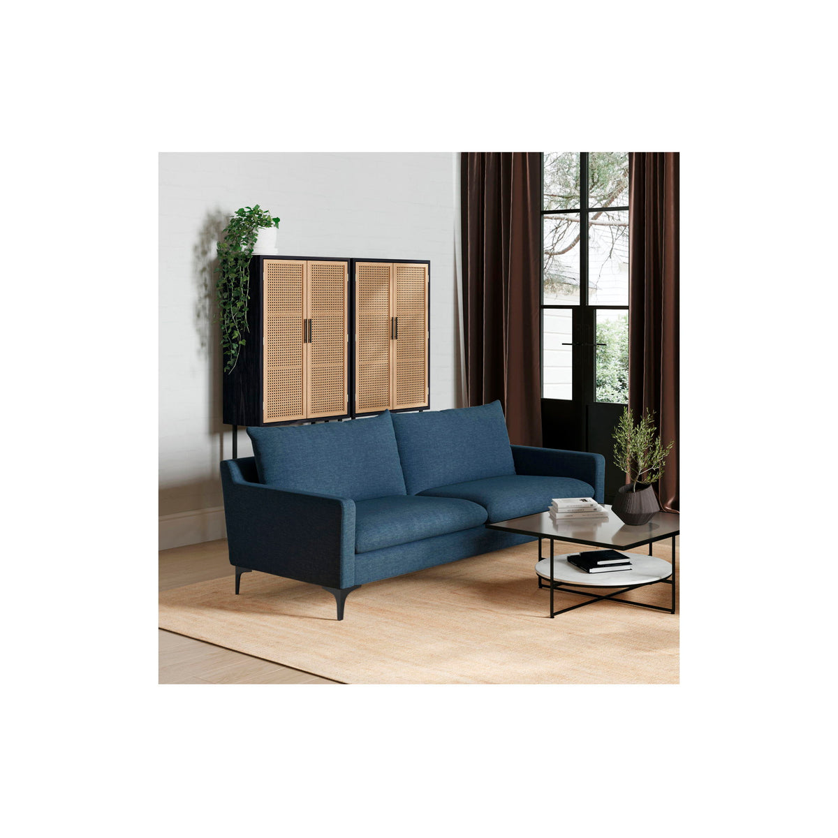 Paris - Sofa - Blue