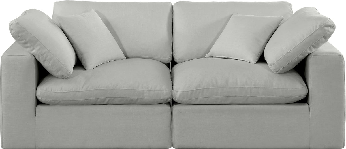 Comfy - Linen Modular Sofa 2 Seats