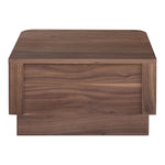 Round Off - Nightstand - Walnut